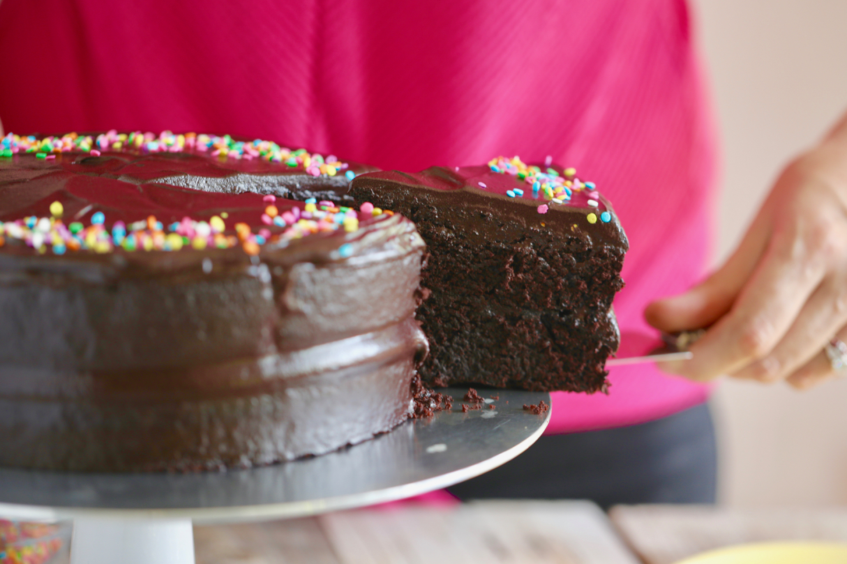 The-Ultimate-Vegan-Chocolate-Cake-with-Sprinkles